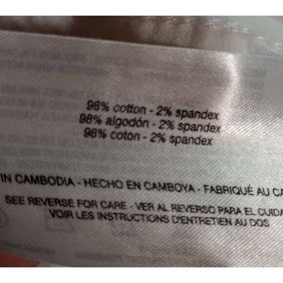 Gloria Vanderbilt Jeans Ladies 12 White Boyfriend - Picture 7 of 8